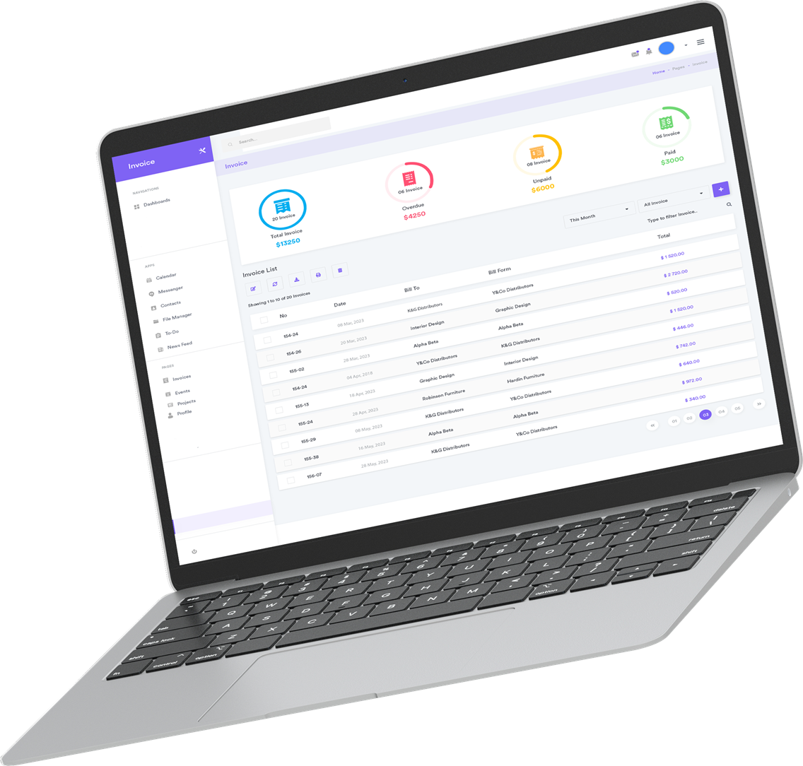 ADADI Web Dashboard Interface